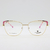 Imagen de Armazon Lentes Mujer Metal Punta Roja Verde Rosa Ferrer