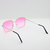 Imagen de Gafas Sol Rosa Metal Grandes Cuadradas