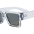 Gafas Sol Negras Rectangulares