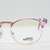 Armazones Lentes Rosa Metal Flex Medio Marco - tienda online