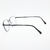 Armazón Metal Cuadrado Lentes Patillas Flex Gattizoni - comprar online