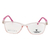 Armazón Lentes Niños Patillas Súper Flex Rosa Violeta Celest - Volá anteojos
