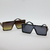 Anteojos Sol Grandes Carey Placa Entera Negro Marron - comprar online