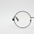Anteojos Redondos Anti Luz Azul Metal Grandes - comprar online