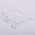 Armazón Verde Lentes Recetados Metal Patillas Flex.ferrer en internet