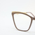 Armazón Lentes Ferrer Grandes Dorado Animal Print Anteojos - comprar online