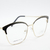 Armazón Metal Mujer Lentes Negro Dorado Marcos - tienda online