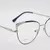 Armazón Mujer Metal Lentes Patillas Flex Marca Ferre