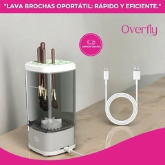 Limpiador Eléctrico Portátil para Brochas de Maquillaje - Overflyshopoficial