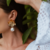 Brinco Flor com Pérola Grande Banhado em Ouro 18k - comprar online