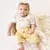 Body Curto c/ Short para Bebê em Algodão Egípcio Fazendinha