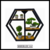 Hexágono simil industrial - comprar online