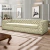 Sofá Decorativo Sala de Estar Duquesa 4 Lugares 260cm Couro Tiza - Mozzelar - comprar online