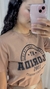 T-shirt Florida Marrom - Jardins Boutique