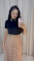 Saia Catarina Marrom - Jardins Boutique