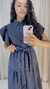 Vestido Jade Marinho Slim