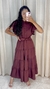 Vestido Jade Bordô Plus na internet