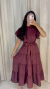 Vestido Jade Bordô Slim na internet