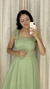 Vestido Cecília Verde na internet