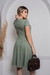 Vestido curto verde musgo na internet