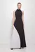Vestido Longo Frente Única Plissado - comprar online