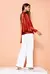 Calça em Sarja Off White na internet