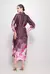 Vestido Midi Transpassado Pinot Noir