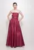 Vestido Longo Tomara que Caia Burgundy - loja online