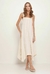 Vestido Midi com Barra Assimétrica - comprar online