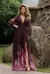 Vestido Longo Fluído Pinot Noir - loja online
