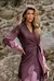 Vestido Midi Transpassado Pinot Noir - Ton Âge