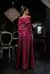 Vestido Longo Tomara que Caia Burgundy - Ton Âge