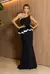 Vestido Longo em Crepe com Babados - comprar online