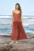 Vestido Longo Decote V Star Fish - comprar online