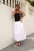 Vestido Tomara que Caia Midi P&B - comprar online