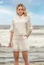 Camisa Cropped em Linho Perla - comprar online