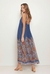 Vestido Midi com Decote Reto e Alcinhas na internet