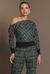 Blusa Ombro a Ombro em Tweed - comprar online