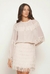 Blusa com Mangas Bufantes e Franjas - comprar online