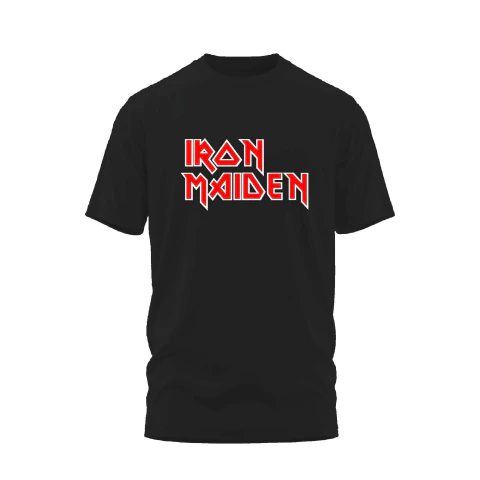 REMERA OVERSIZE UNISEX IRON MAIDEN LOGO - comprar online