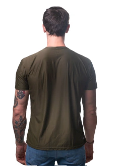 Camiseta Dry Cool UPF50+ Masculina MC Conquista Verde - comprar online