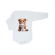 Body de Bebê Branco 2 Ursinhos - 100% Algodão Estampa em DTF - comprar online