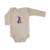 Body de Bebê Bege Amuleto Ursinho - 100% Algodão Estampa em DTF - comprar online