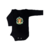Body de Bebê Preto Ursinho - 100% Algodão Estampa em DTF - comprar online