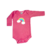 Body de Bebê Rosa Arco-Íris - 100% Algodão Estampa em DTF - comprar online