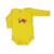 Body de Bebê Amarelo Avião - 100% Algodão Estampa em DTF - comprar online