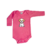 Body de Bebê Rosa Cachorrinho - 100% Algodão Estampa em DTF - comprar online