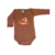 Body de Bebê Marrom Cachorrinho no Carrinho - 100% Algodão Estampa em DTF - comprar online