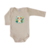Body de Bebê Bege Amuleto Cachorrinho - 100% Algodão Estampa em DTF - comprar online