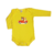 Body de Bebê Amarelo Cachorrinho no Cachorrinho - 100% Algodão Estampa em DTF - comprar online
